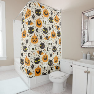 Cute Retro Halloween Pattern