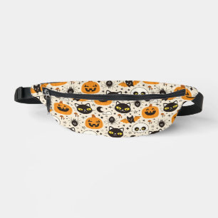 Cute Retro Halloween Pattern Fanny Pack