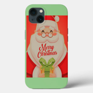 Cute Retro Santa Claus  iPhone 13 Case