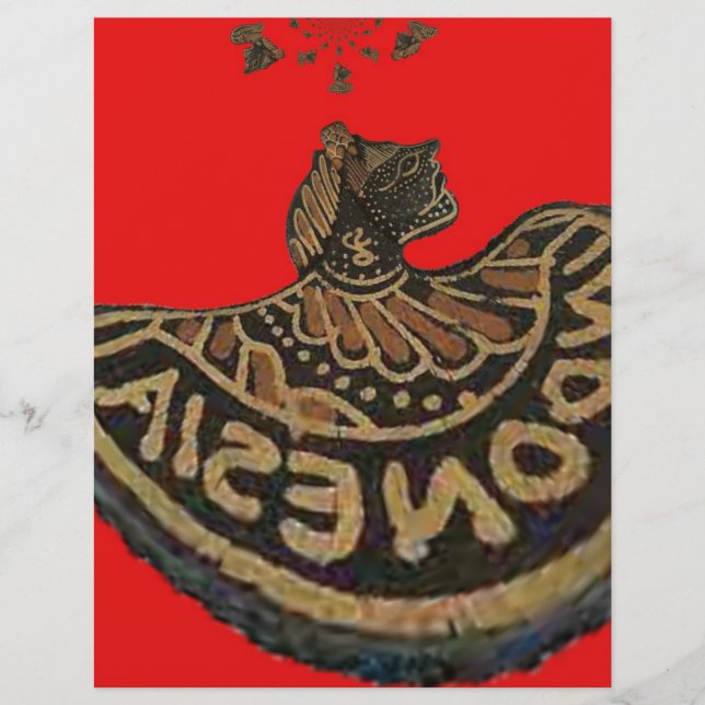 Cute Retro Vintage vector  Indonesia Hakuna Matata (Front)