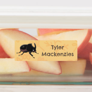 Cute rhinoceros beetle cartoon personalized