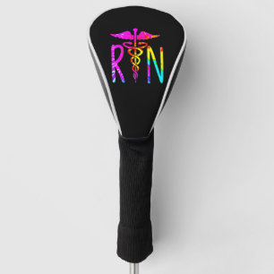 Cute RN Registered Nurse Tshirt Golf Head Cover