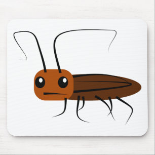 Cute Roach Mouse Pad