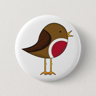 Cute Robin Button