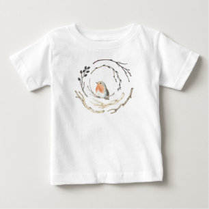 Cute Robin Sparrow Bird Birds Toddler shirt