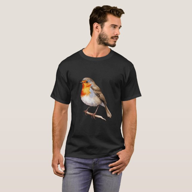 Cute Robin T-Shirt (Front Full)