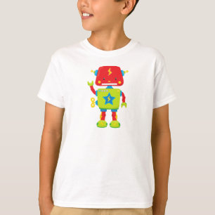 Cute Robot, Funny Robot, Colourful Robot, Robotics T-Shirt