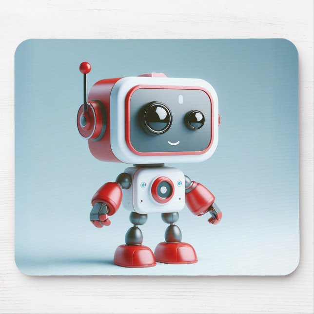 Cute Robot Mousepad (Creator Uploaded)