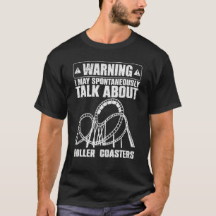 Cute Roller Coaster For Men Women Ride Rollercoast T-Shirt
