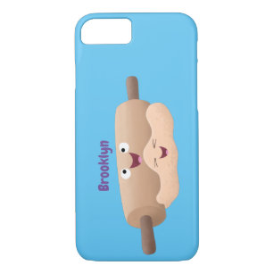 Cute rolling pin and dough pastry baking cartoon  Case-Mate iPhone case