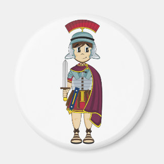 Cute Roman Soldier Magnet