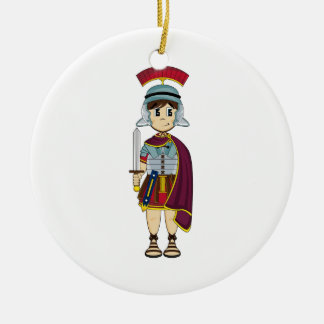 Cute Roman Soldier Ornament