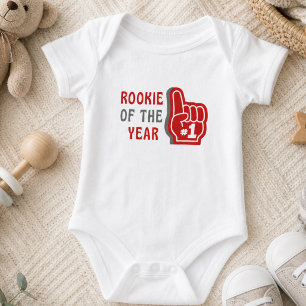 Cute Rookie of the Year Baby Bodysuit