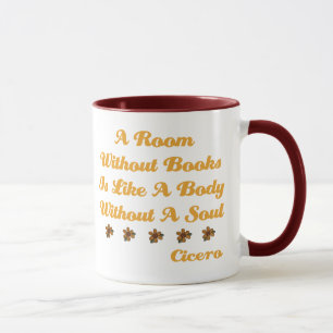 Cute Room Without a Book T-shirt Mug