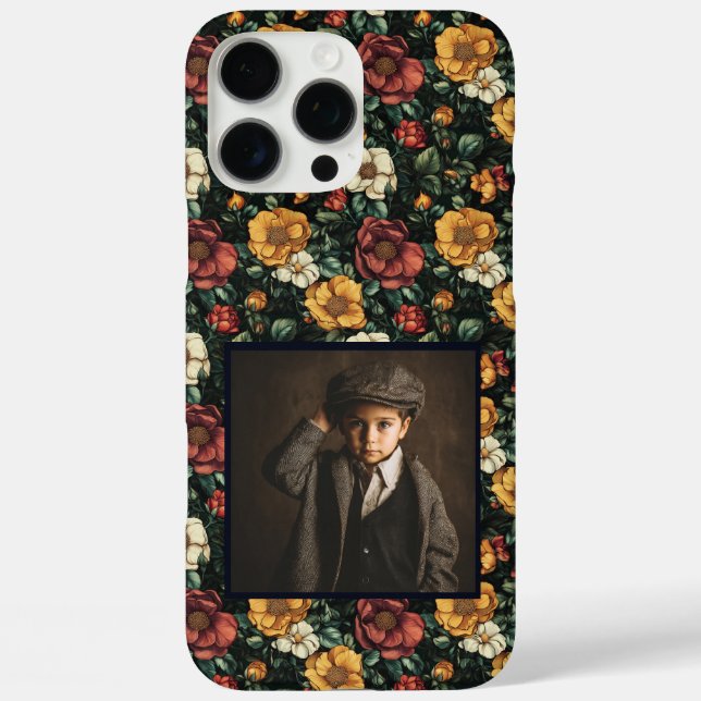 Cute Rose Custom Photo Iphone Case For Friend Gift (Back)