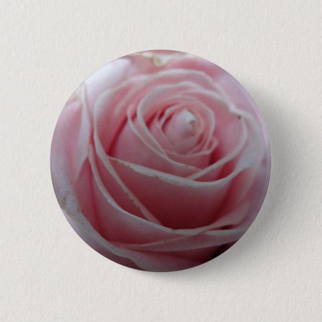 Cute Rose Flower 2 Inch Round Button (Front)