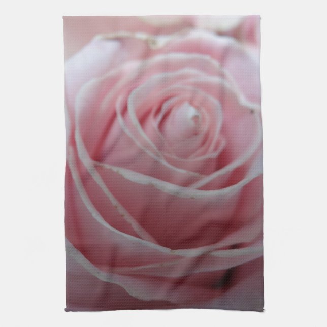 Cute Rose Flower Kitchen Towel (Vertical)