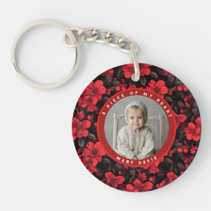 Cute Rose Themed Summer Party Keychain