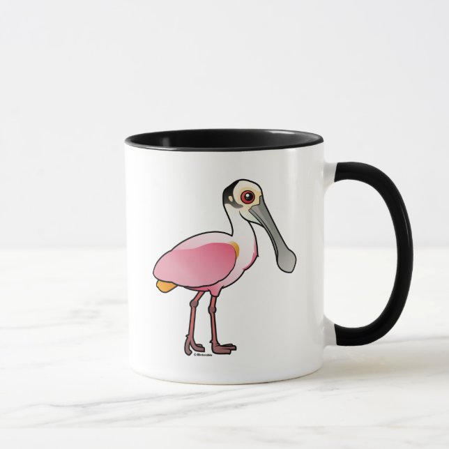 Cute Roseate Spoonbill Mug (Right)