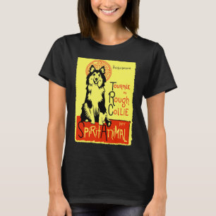 Cute Rough Collie Rough Haired Collie Dog T-Shirt