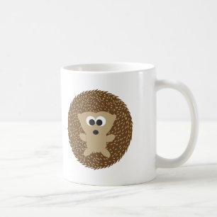 Cute Round Hedgehog Coffee Mug