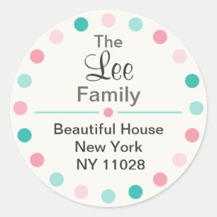 Cute Round Labels (sweet)