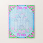 Cute Royal Princess Castle Customizable Puzzle