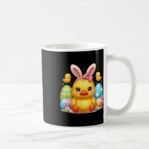 Cute Rubber Duck Duckling Bunny Headband Funny Eas Coffee Mug