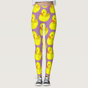 Cute Rubber Duck Thunder_Cove Leggings