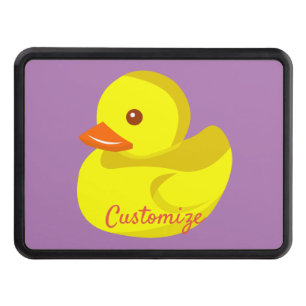 Cute Rubber Duck Thunder_Cove Trailer Hitch Cover