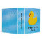 Cute Rubber Ducky/Blue Bubbles