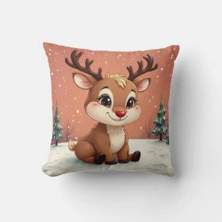 Cute Rudolph Cushion