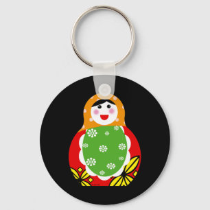 cute Russian nesting doll Keychain