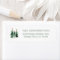 Cute Rustic Modern Merry Christmas Trees