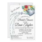 Cute Rustic Watering Can Floral Bridal Shower