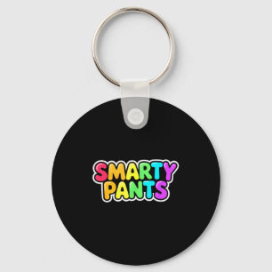 Cute S Pants Smartie Graduation Costume Pretend I' Keychain
