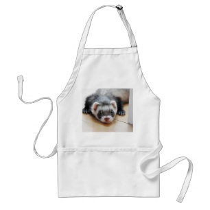 Cute Sable Ferret Standard Apron