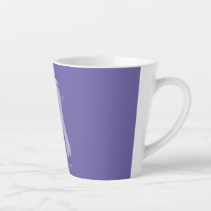 Cute Sad Girl Hand Drawn Illustration – It’s Okay Latte Mug