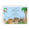 Cute Safari It's A Jungle Boy Baby Shower