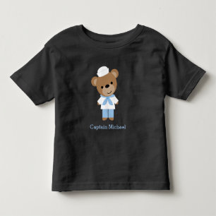 Cute Sailor Bear Toddler T-shirt