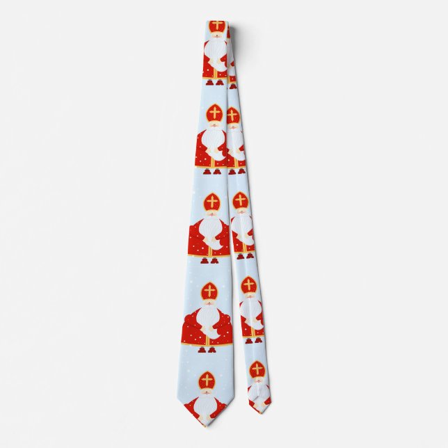 Cute Saint Nicholas Tie (Front)