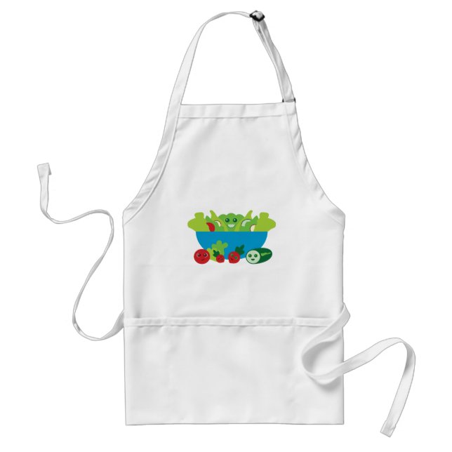 Cute Salad Standard Apron (Front)