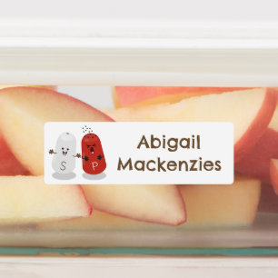 Cute salt and pepper shakers cartoon personalized