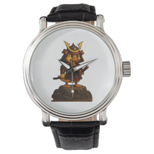 Cute Samurai Duck Watch 