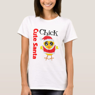Cute Santa Chick T-Shirt