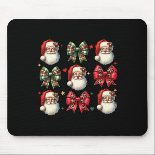 Cute Santa Christmas S For Women Christmas Coquett Mouse Pad