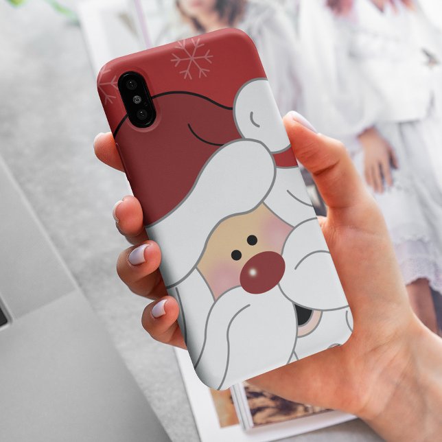 Cute Santa Claus Cell Phone Case (Creator Uploaded)