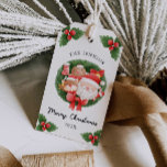 Cute Santa Claus Christmas Personalized Favour Gift Tags<br><div class="desc">A Colourful Fun Santa Christmas Favour Gift Tags. Matching items in our store Cava Party Design.</div>
