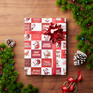 Cute Santa Claus Christmas Wrapping Paper