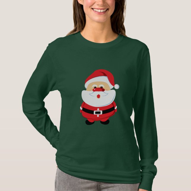 Cute Santa Claus custom t-shirt (Front)
